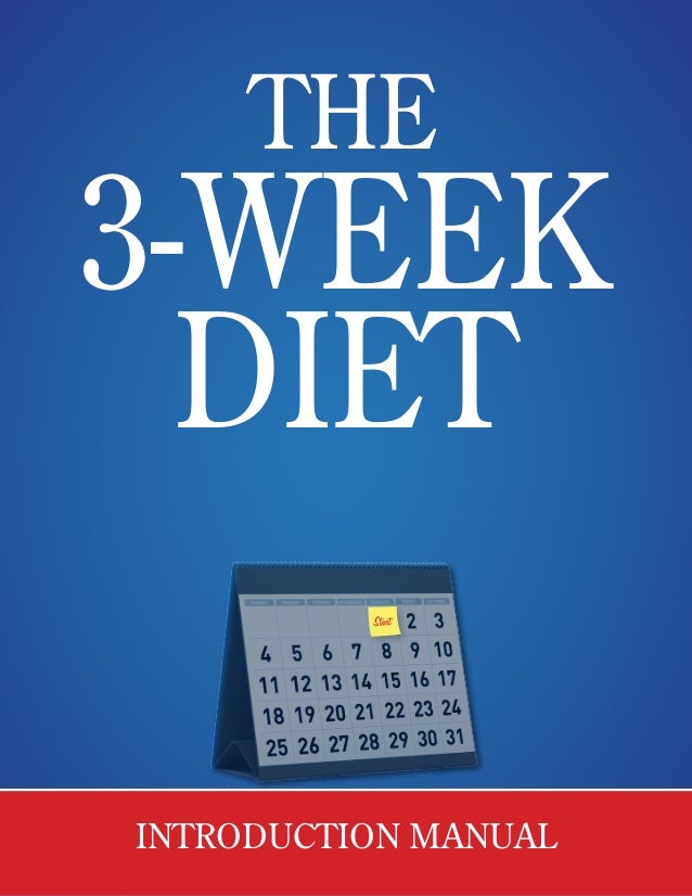3 weeks lose weight fast